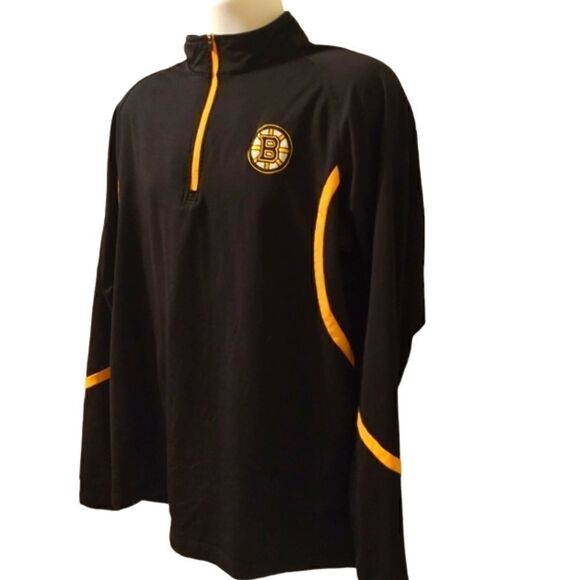 Boston Bruins Bud Light 1/4 zip  pullover Size L - Picture 3 of 8